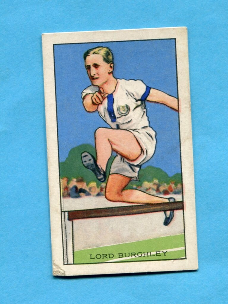 1935 Gallaher Ltd Park Drive Cigarettes Champions 2nd Series #30 LORD  BURGHLEY