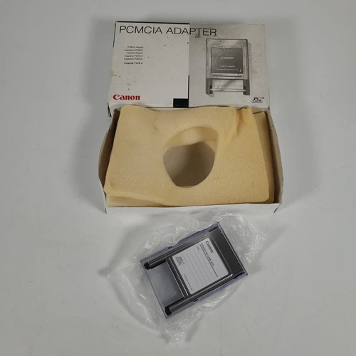 Canon CompactFlash Type I to PC-Card Type II PCMCIA Adapter (3229A002) Boxed