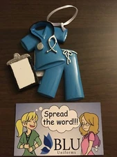 DIY Personalize Scrub Tree Ornament -Doctor -Nurse -LVN -BSN -MA -Dental