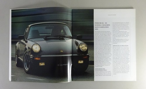 Brochure Lot Porsche 911 G-Model Carrera + Turbo Model Year 1989 - Picture 2 of 6