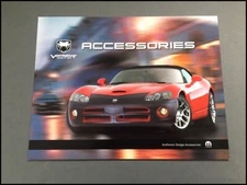 2004 Dodge Viper SRT-10  Factory Original Accessories Car Brochure Folder