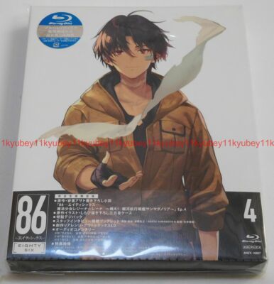 86 Eighty Six Vol.4 Limited Edition Blu-ray CD Novel Booklet Japan