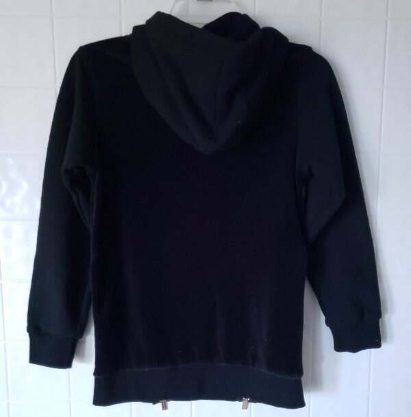 Sean John Size M Solid Black Pullover Funnel Neck… - image 3