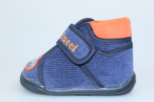 Chaussures de Bébé BALDUCCI 18 Ue Baskets Bleu en Velours DR643-18 - Photo 1/3