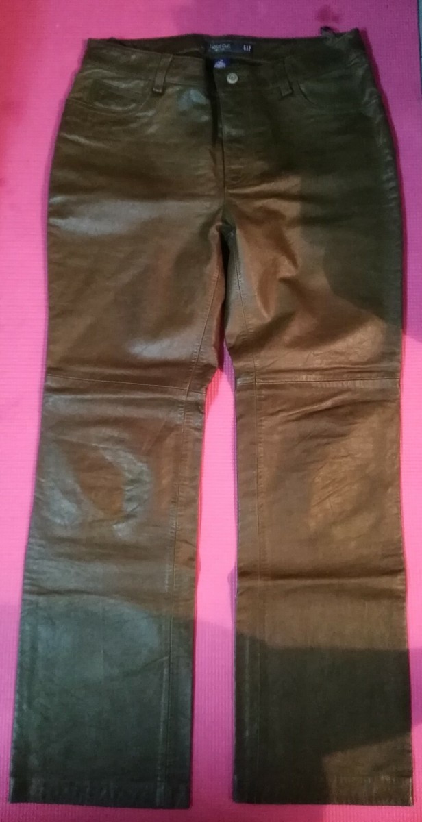 GAP Fashion Genuine Leather Pants Boot Cut | eBay
