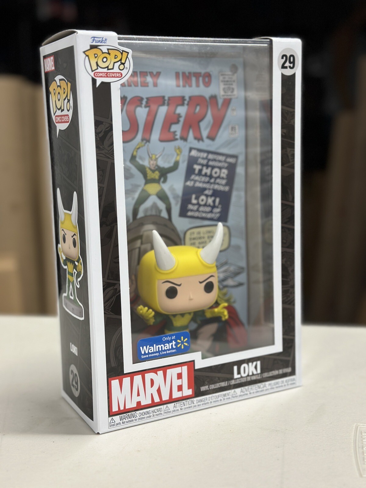 Funko Pop Comic Covers: LOKI #29  "Journey into Mystery" Walmart Exclusive