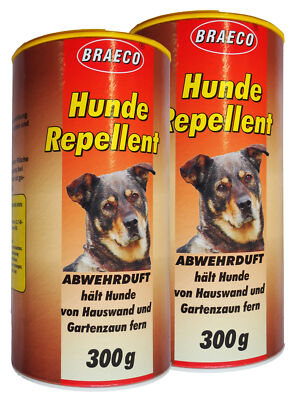 2 x Hunde Repellent 300g, Abwehrduft gegen Hunde, Hundeschreck, Hundeschutz