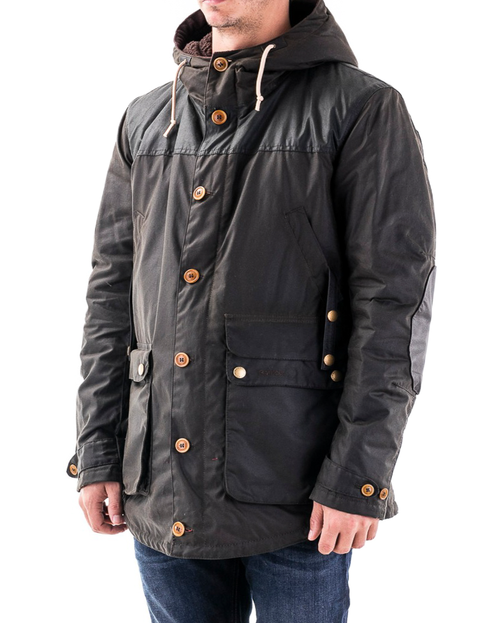 BARBOUR GAME PARKA WAX JACKET MSRP$595 British Outdoor BARBOUR GAME PARKA WAX JACKET MSRP$595 British Outdoor