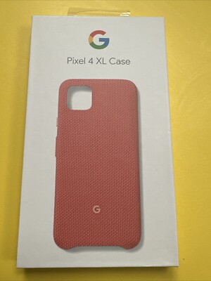 Original Google Pixel 4 XL Schutzhülle Stoff könnte koralle sein GA01278