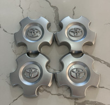 4x Toyota Sequoia Tundra Silver 2007-2017 Center Hub Cap Wheel Rim 42603-0c070 4x Toyota Sequoia Tundra Silver 2007-2017 Center Hub Cap Wheel Rim 42603-0c070