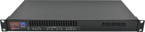 ATTO FibreBridge 7600N FCBR-7600-DN1 4163-0065-R00 32GB FC to 12GB SAS