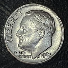 1963 D Roosevelt Dime 90% Silver 18