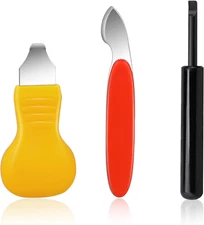 Mozeat Lens 3 PCS Watch Back Removal Tool Pry Watch Back Case Opener Watch Batte