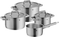 Wmf Comfort Line Topfset Induktion 4-TLG. KOCHTOPF-SET Glasdeckel Edelstahl Matt