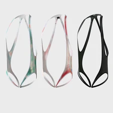 Mens Jumpsuit One-Piece Leotards G-String Bodysuit Bulge Pouch Clubwear Party