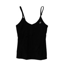 Lorna Jane Womens Activewear Cami Tank Top Spaghetti Strap Backless Black Size S