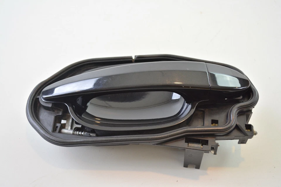 BMW 535XI 2007-10 pasajero delantero derecho manija de puerta exterior OEM negro Foto 3 de 4