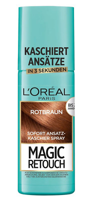   Loreal Magic Retouch ROTBRAUN Ansatz Kaschierspray 75ml  