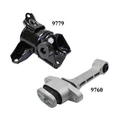 2 PCS Motor & Trans Mount FIT 2010 Hyundai Tucson 2.4L - Auto