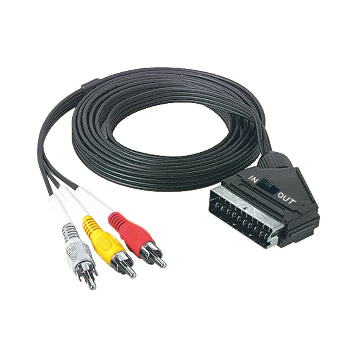 Câble Vidéo Audio RCA AV, 1.8m / 6ft TV Cord Cordon Câble Câble Signal - Foto 5