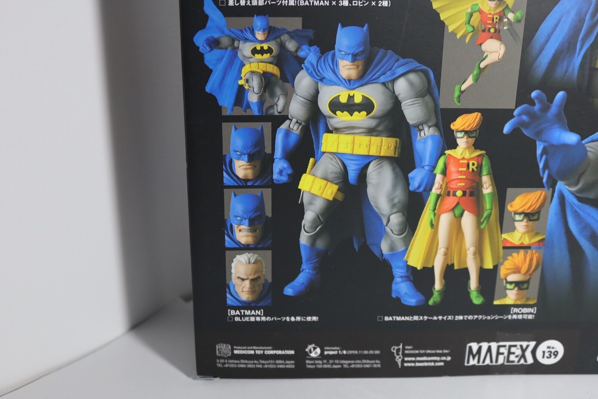 MAFEX No.139 Batman Blue Version & Robin The Dark Knight Returns