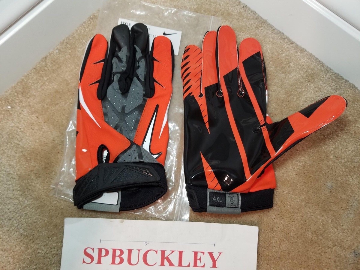 NIKE VAPOR JET 2.0 HIGH-SPEED SKILL FOOTBALL GLOVES WITH