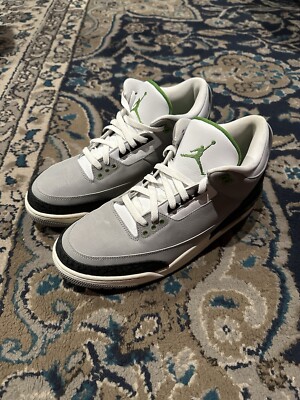 Size 11.5 - Air Jordan 3 Retro Chlorophyll 136064-006 