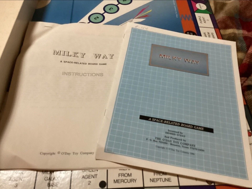 De Colección Vía Láctea Galaxia Sistema Solar Espacio Alien Juego de Mesa Completo Usado Buen Estado Foto 3 de 4
