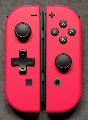 Custom Nintendo Switch Joy Con Controller! Passion Red Joy Cons with Dpad!