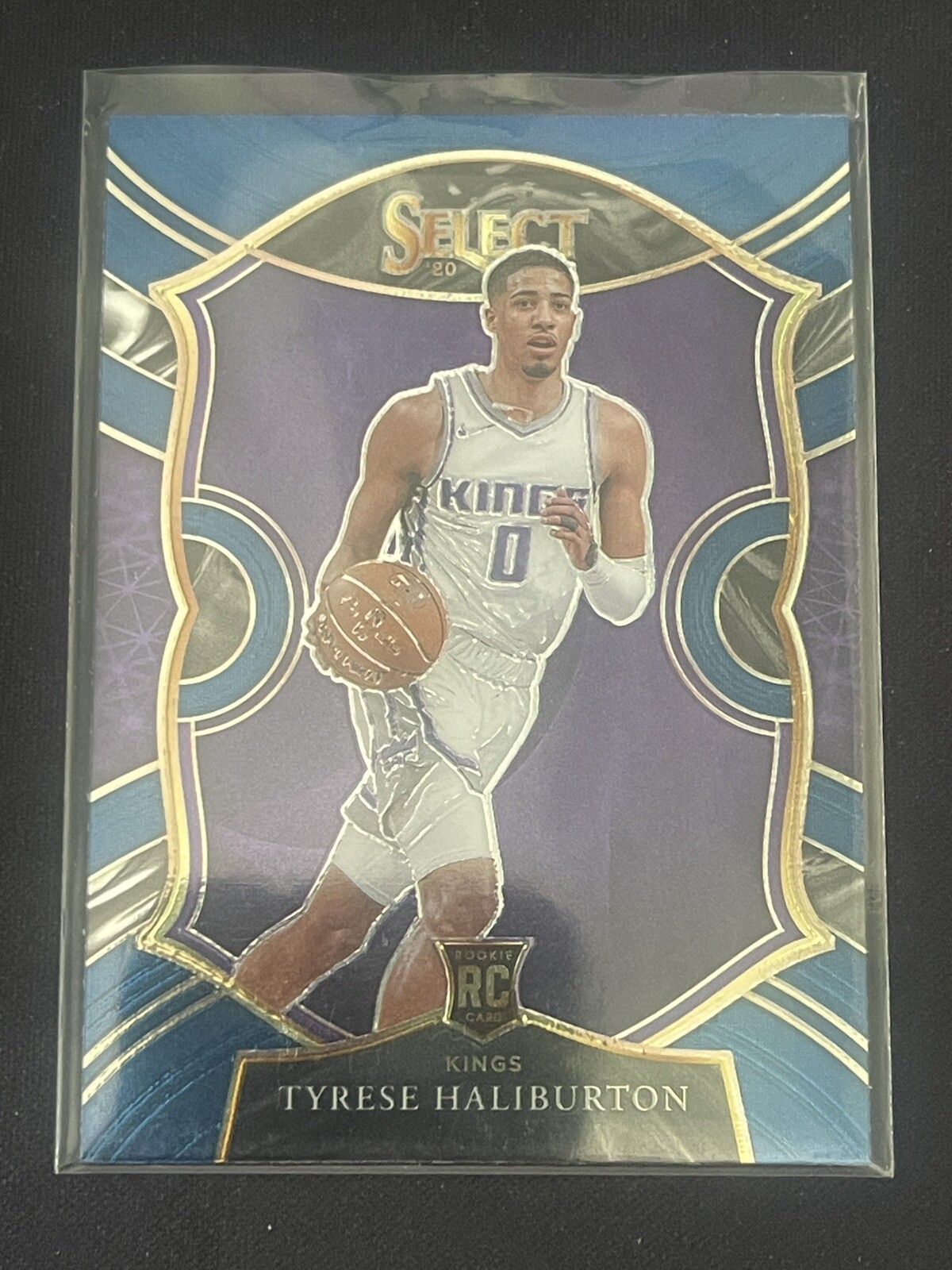 2020-21 TYRESE HALIBURTON PANINI SELECT CONCOURSE RC #72 (KINGS)