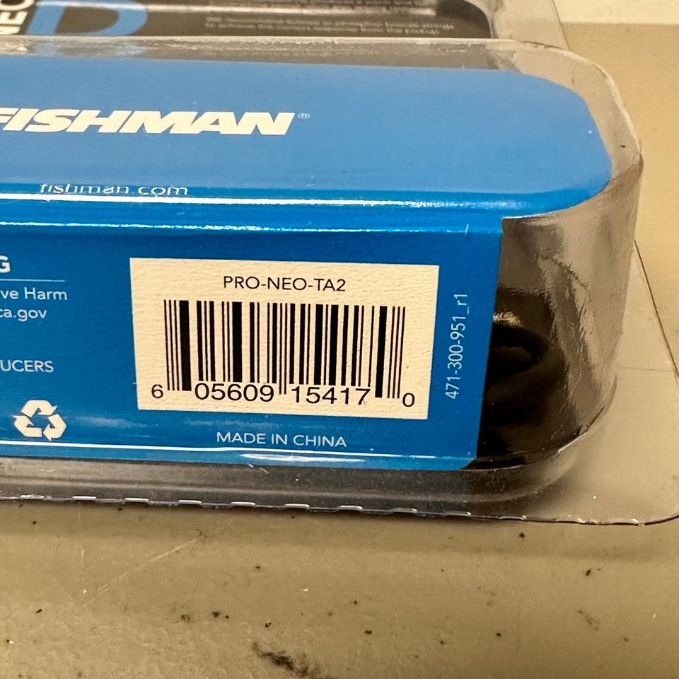 Fishman ProNeoTA2 Humbucker Soundhole Pickup for Acoustic Guitar in