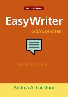 EasyWriter with Exercises - Andrea A Lunsford, 9781319077495, spiral-bound