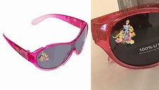 Disney Store Princess Cinderella Belle Sleeping Beauty Pink GIRL SUNGLASSES New