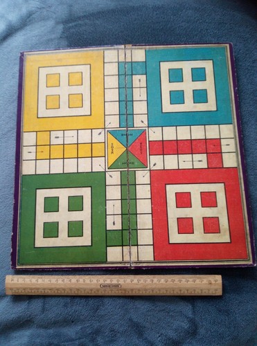 Vintage Chad Valley Ludo Board Game - BOARD ONLY - Picture 6 of 7