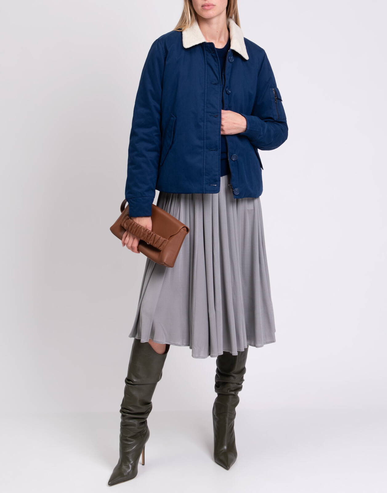 ALTRA RRP€245 8 Giacca Taglia M Imbottita Collo Sherpa