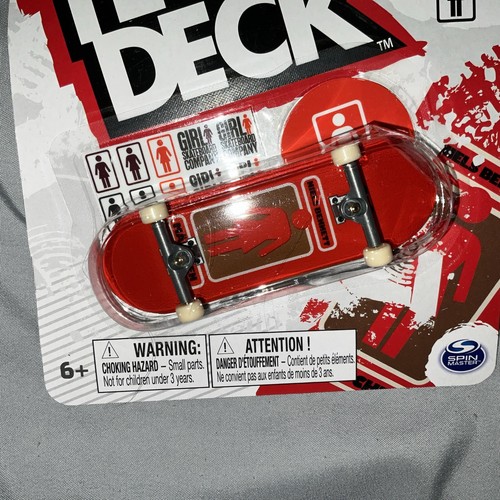 TECH DECK GIRL NIELS BENNETT SKATEBOARD COMPANY FINGERBOARD LIMITED ED. NEU - Bild 8 von 24