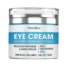 Under Eye Cream for Dark Circles & Puffiness, Daily Wrinkle Cream, Anti Aging