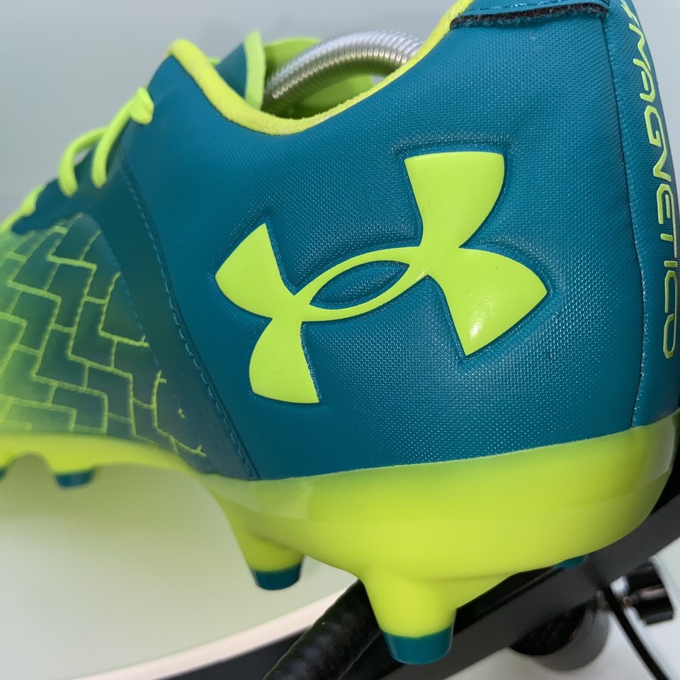 Under Armour Select 2.0 FG Soccer Cleats Green Size 11.5