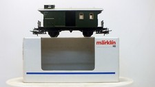 Vintage M rklin H0 4038 DB Passenger Train Luggage Wagon Car with Platforms. OVP