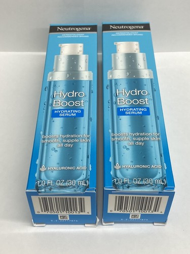Neutrogena Hydro Boost Hydrating Hyaluronic Acid Serum, 1 fl oz Pack 2 - Picture 2 of 3