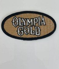 Olympia Gold Beer Oval Embroidered Patch