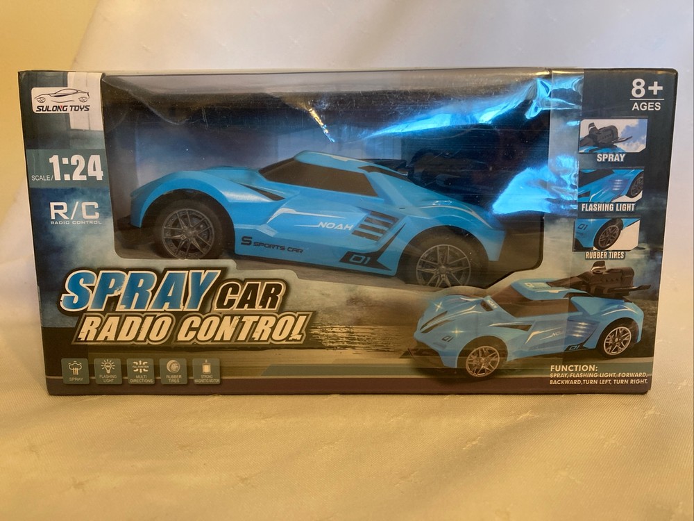 Remote Control Racing Car with Spray & Lights - High-Speed Drifting Toy