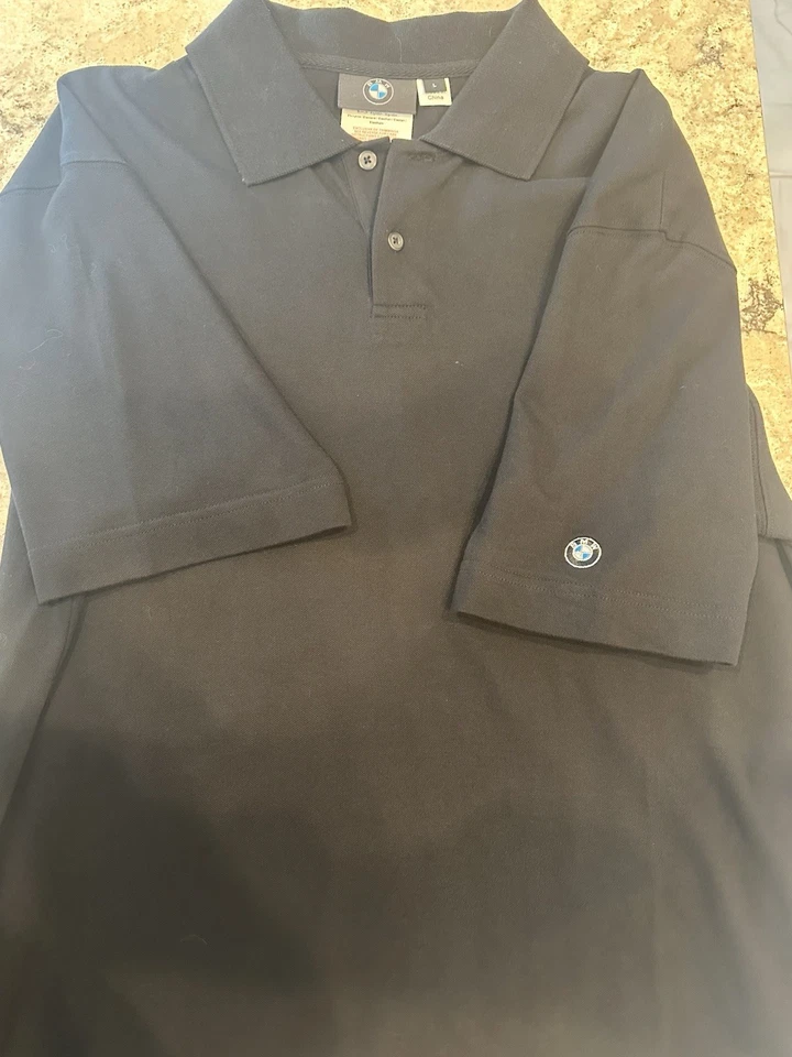 Polo oficial con logotipo de BMW para hombre L negro Foto 4 de 4