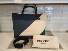 Jack Spade RARE NWT Dipped Coal Bag Industria...