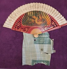 Vintage Crisalida Spanish Hand Fan