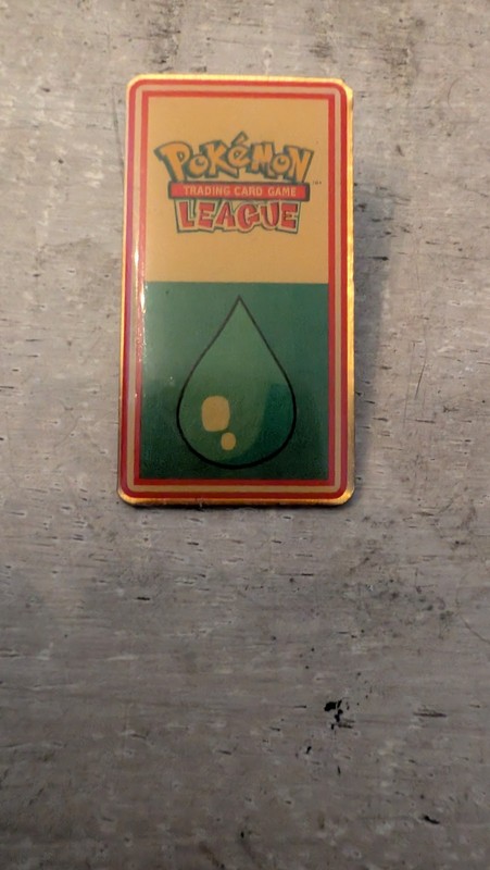 Vintage 1999 Nintendo WOTC Pokemon League Water Badge