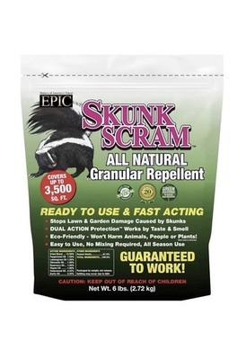 America s Finest EPIC Skunk Scram Granular Repellent All Natural Pest (6lbs)  