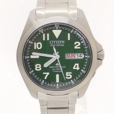 Citizen Promaster Land Eco-Drive Titanium Herrenuhr gebraucht