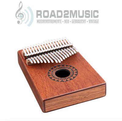 Meinl KA-17SU Kalimba Designer Sun Sound Hole & Case