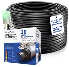 150' Pipe Mate Self Regulating Heat Cable for Pipe Freeze Protection, 120V DC